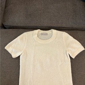 Everlane Cream Crewneck Sweater